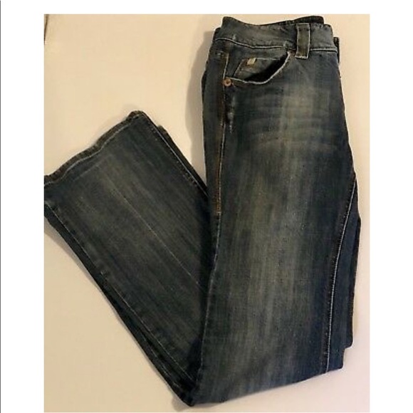 Z Cavaricci Juniors Bootcut Faded Jeans Size 7 - Picture 3 of 8